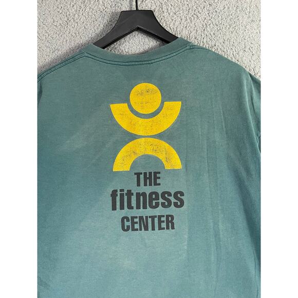 Vintage Phoenix The Fitness Center Green Graphic T-Shirt X-Large USA Made Cotton - Picture 7 of 8